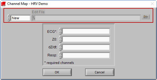 Edit file on Channel Mapping