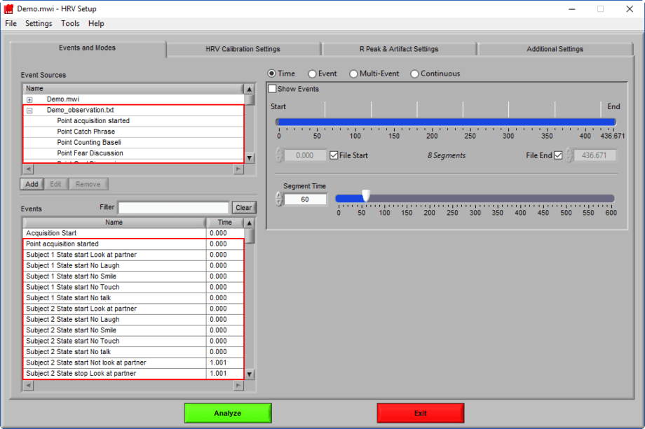 KB0076: Analysis Using Observational Data From Noldus Observer XT ...